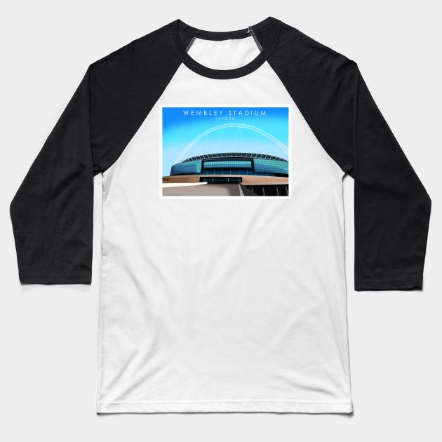 Wembley Baseball T-Shirt by Omega Art